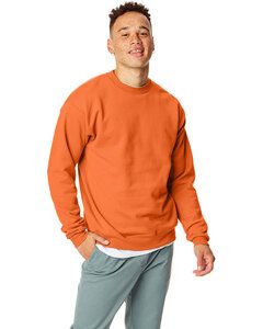 Hanes P1607 - Unisex Ecosmart® 50/50 Crewneck Sweatshirt Seguridad de Orange