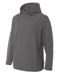 A4 N4263 - Adult Force Water Resistant 1/4 Zip Grafito
