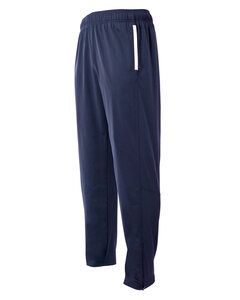 A4 N6199 - Adult League Warm Up Pant Navy/White