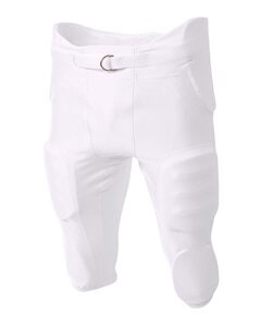 A4 NB6198 - Boy's Integrated Zone Football Pant Blanco