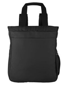 North End NE901 - Reflective Convertible Backpack Tote Negro
