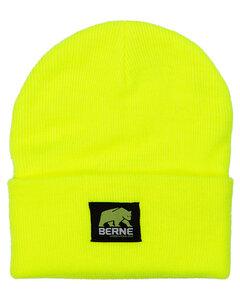 Berne H150 - Heritage Knit Cuff Cap Hi Vis Yellow