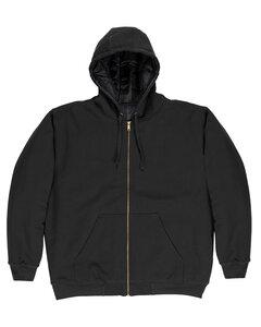 Berne SZ612 - Men's Glacier Full-Zip Hooded Jacket Negro