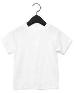 Bella+Canvas 3001T - Toddler Jersey Short-Sleeve T-Shirt Blanco
