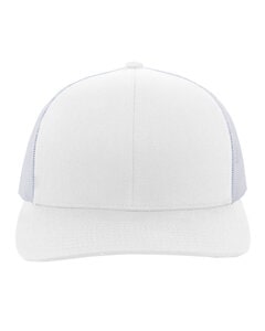 Pacific Headwear 104C - Trucker Snapback Hat Blanco