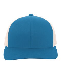 Pacific Headwear 104C - Trucker Snapback Hat Pan Tl/Beige