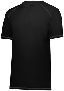 Augusta Sportswear 6842 - Super Soft Spun Poly Tee Negro