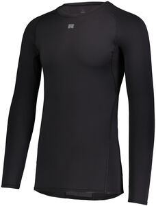 Russell R20CPM - Coolcore® Long Sleeve Compression Tee Negro