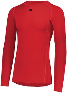Russell R20CPM - Coolcore® Long Sleeve Compression Tee True Red