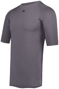 Russell R21CPM - Coolcore® Half Sleeve Compression Tee Stealth