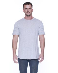 StarTee ST2820 - Men's Cotton/Modal Twisted T-Shirt Gris mezcla