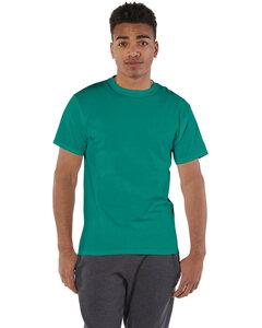 Champion T525C - Adult 6 oz. Short-Sleeve T-Shirt Emerald Green