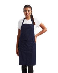 Artisan Collection by Reprime RP154 - Unisex 'Colours' Sustainable Pocket Bib Apron Marina