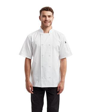 Artisan Collection by Reprime RP656 - Unisex Shirt-Sleeve Sustainable Chefs Jacket