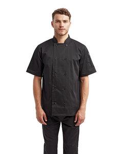 Artisan Collection by Reprime RP656 - Unisex Shirt-Sleeve Sustainable Chefs Jacket