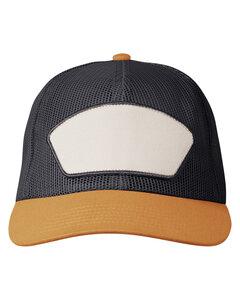 Big Accessories BA682 - All-Mesh Patch Trucker Hat