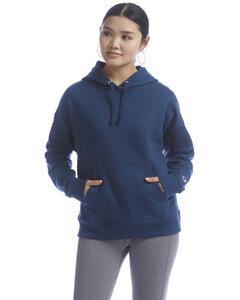 Champion S760 - Ladies PowerBlend Relaxed Hooded Sweatshirt Late Night Blue
