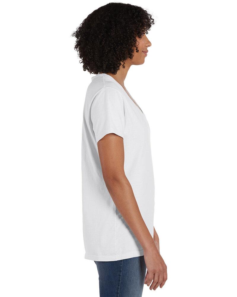ComfortWash by Hanes GDH125 - Ladies V-Neck T-Shirt