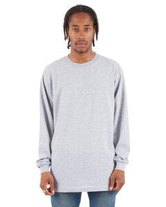 Shaka Wear SHALS - Adult 6 oz., Active Long-Sleeve T-Shirt Gris mezcla