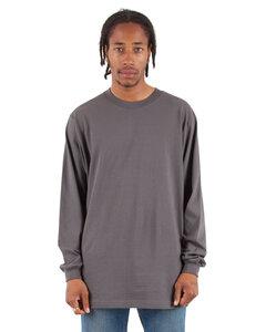 Shaka Wear SHALS - Adult 6 oz., Active Long-Sleeve T-Shirt Gris Oscuro