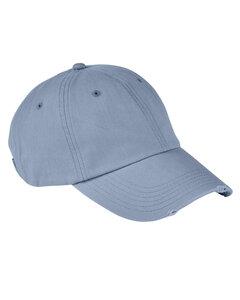 Authentic Pigment AP1920 - Distressed 6-Panel Cap Niagara