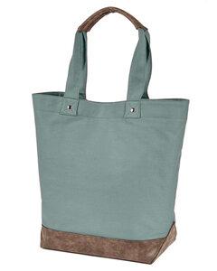 Authentic Pigment AP1921 - Canvas Resort Tote Cypress/Brown