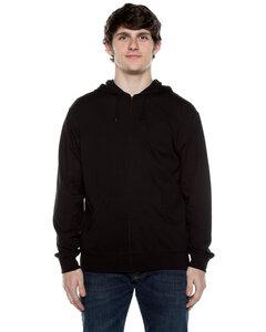 Beimar AZJ702 - Unisex 4.5 oz. Jersey Long-Sleeve Full-Zip Hooded T-Shirt