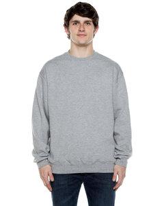 Beimar F100 - Unisex 10 oz. 80/20 Cotton/Poly Crew Neck Sweatshirt Gris mezcla