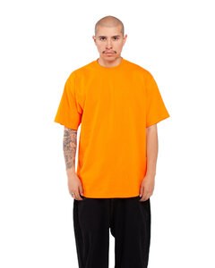 Shaka Wear SHMHSST - Tall 7.5 oz., Max Heavyweight Short-Sleeve T-Shirt Naranja