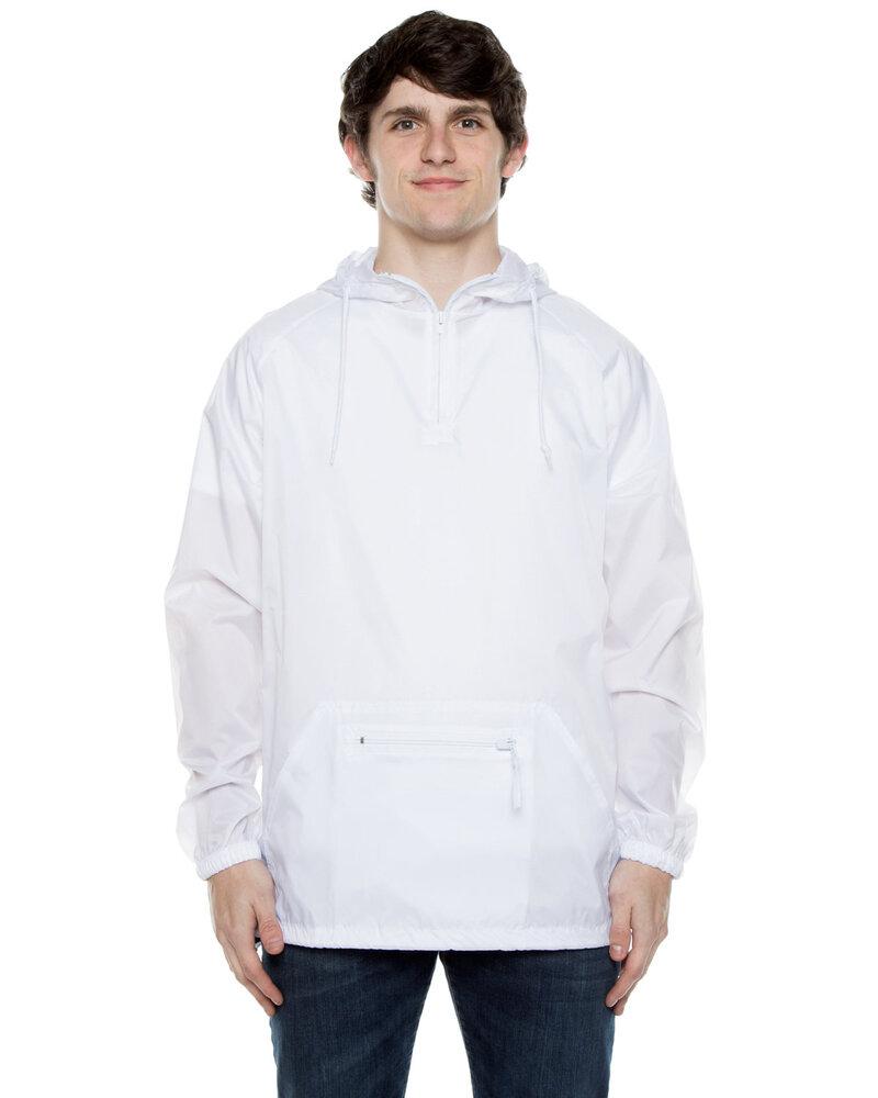 Beimar WB107BG - Unisex Nylon Packable Pullover Anorak Jacket