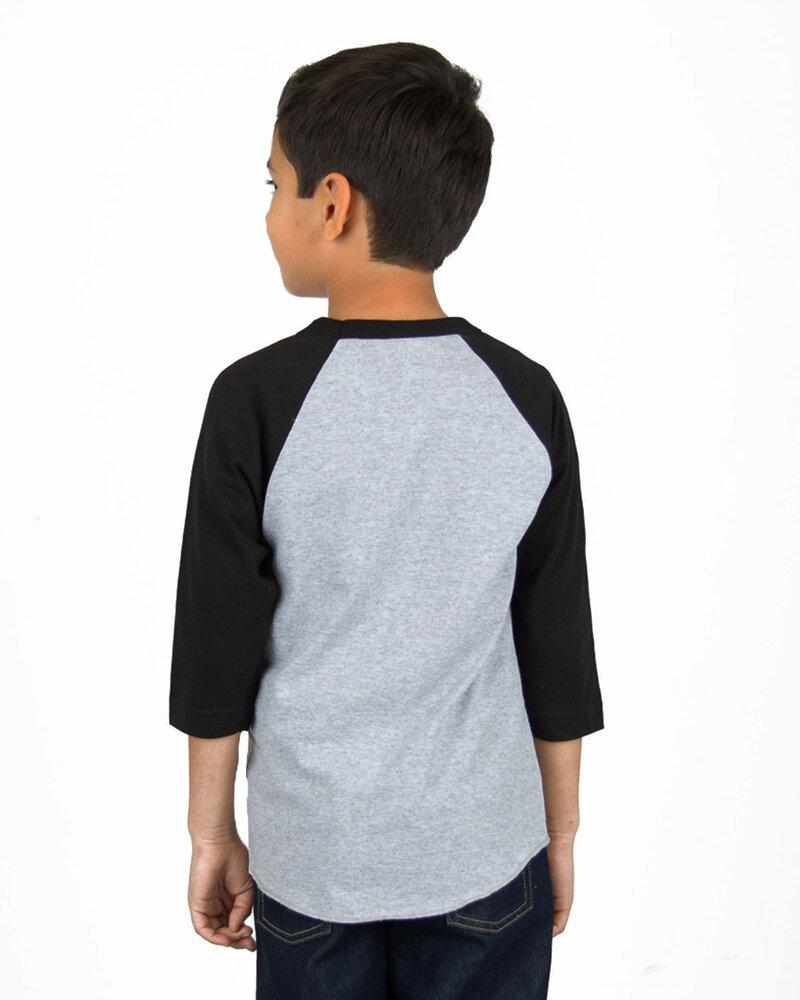 Shaka Wear SHRAGY - Youth 6 oz., 3/4-Sleeve Raglan