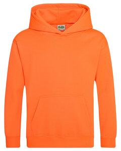 Just Hoods By AWDis JHY004 - Youth Electric Pullover Hooded Sweatshirt Electric Orange