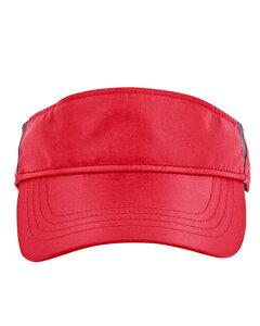 Core 365 CE002 - Adult Drive Performance Visor Classc Red/Crbn