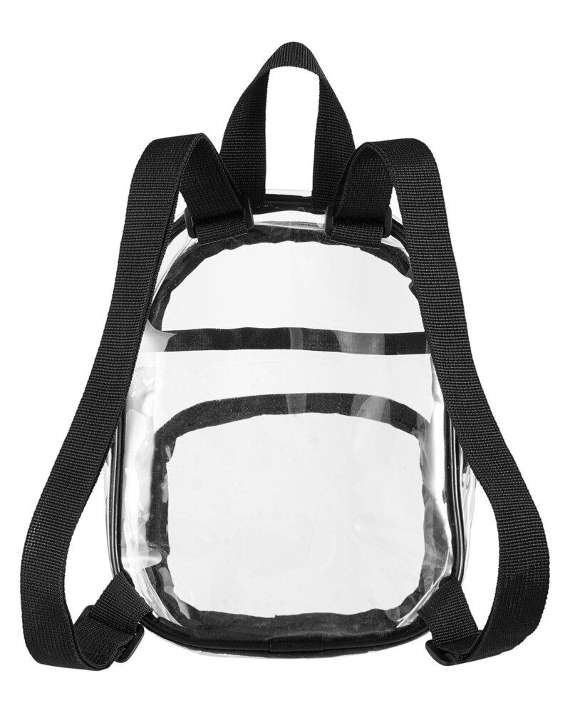 BAGedge BE268 - Unisex Clear PVC Mini Backpack