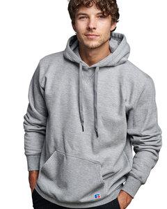Russell Athletic 82ONSM - Unisex Cotton Classic Hooded Sweatshirt Athletic Heather