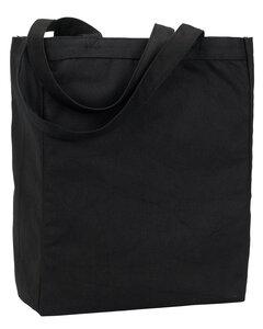 Liberty Bags 9861 - Allison Recycled Cotton Canvas Tote Negro
