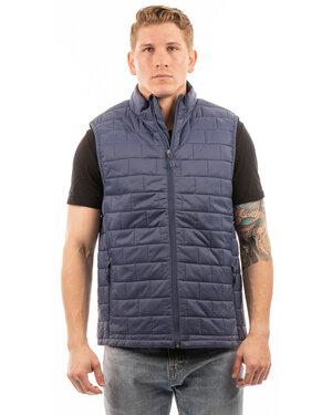 Burnside 8703BU - Adult Box Quilted Puffer Vest