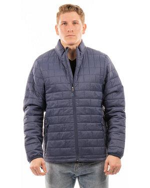 Burnside B8713 - Adult Box Quilted Puffer Jacket