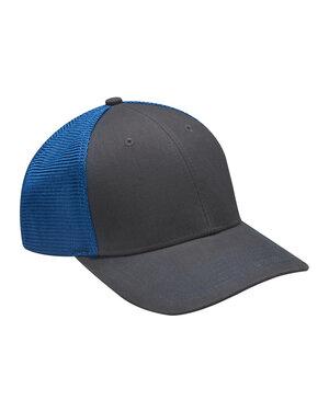 Adams PR102 - Brushed Cotton/Soft Mesh Trucker Cap