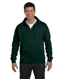 Hanes P180 - Adult 7.8 oz. EcoSmart® 50/50 Full-Zip Hooded Sweatshirt Deep Forest