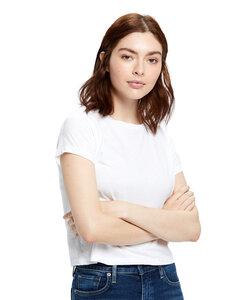 US Blanks US521 - Ladies Short Sleeve Crop T-Shirt Blanco