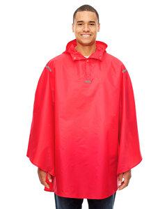 Team 365 TT71 - Adult Zone Protect Packable Poncho Deportiva Red
