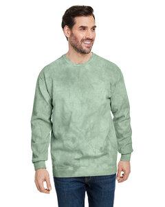 Comfort Colors 1545CC - Adult Color Blast Crewneck Sweatshirt Fern