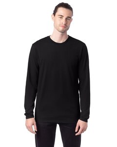 Hanes 498L - Adult Perfect-T Long-Sleeve T-Shirt Negro
