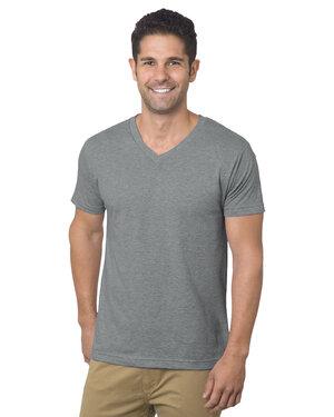 Bayside BA5025 - Unisex 4.2 oz., Fine Jersey V-Neck T-Shirt