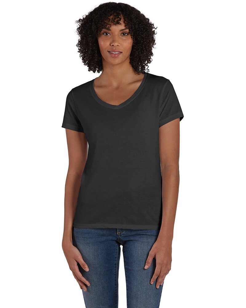 Hanes 42VT - Ladies Perfect-T Triblend V-Neck T-shirt