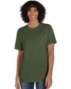 ComfortWash by Hanes GDH150 - Unisex Garment-Dyed T-Shirt with Pocket Moss