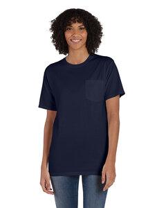 ComfortWash by Hanes GDH150 - Unisex Garment-Dyed T-Shirt with Pocket Marina