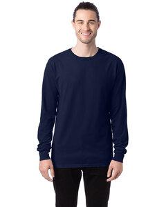 ComfortWash by Hanes GDH200 - Unisex Garment-Dyed Long-Sleeve T-Shirt Marina