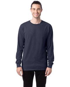 ComfortWash by Hanes GDH200 - Unisex Garment-Dyed Long-Sleeve T-Shirt Anchor Slate